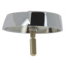 Volant abs chromé brillant + axe métal - réf. 0411287