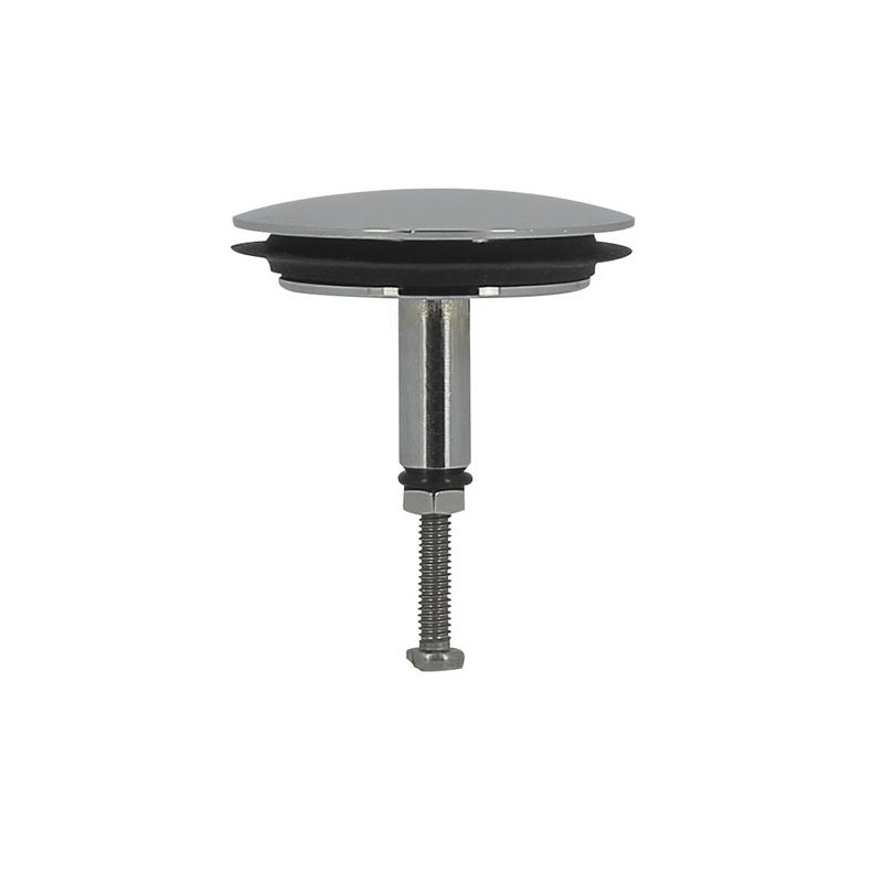 Clapet ø45 mm laiton chromé brillant pour plateau laiton