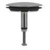 Clapet ø45 mm laiton chromé brillant pour plateau laiton