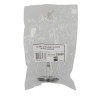 Clapet ø45 mm laiton chromé brillant pour plateau laiton