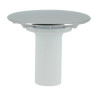 Capot abs chrome brillant + tube plongeur + culot