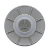 Capot abs chrome brillant + tube plongeur + culot