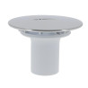 Capot ABS chromé brillant + tube plongeur pour bonde receveur de douche 690