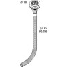 Vide sauce ø70 mm grille inox