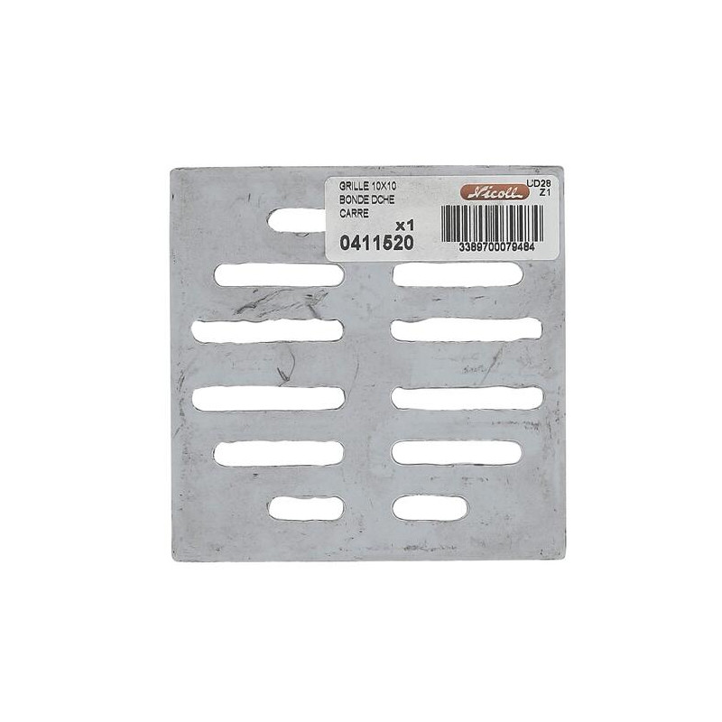 D751-grille 100/100 bonde douche a carrel d40