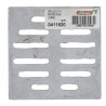 D751-grille 100/100 bonde douche a carrel d40