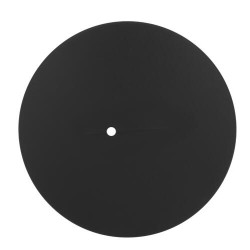 Capot ABS noir mat pour bonde receveur de douche TB90