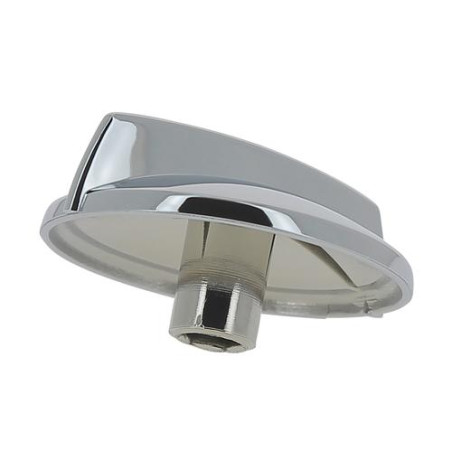 Volant de commande rotative chromé brillant