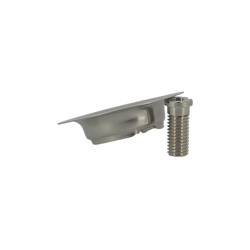 Kit plateau inox + vis guide laiton