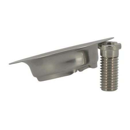 Kit plateau inox + vis guide laiton