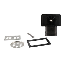 Kit tête de trop-plein + 2 grilles + joint de trop-plein