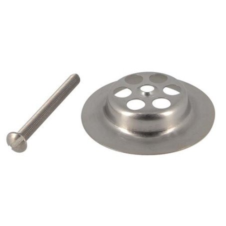 Plateau inox ø65 mm + vis m6x60 mm
