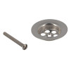 Plateau inox ø65 mm + vis m6x60 mm