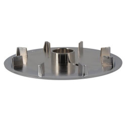 Capot seul en ABS chromé brillant pour bonde receveur de douche TBXS ou TBF2/TB2