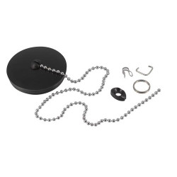 Kit bouchon chaînette pour bonde évier en grès