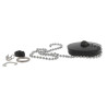 Kit bouchon chaînette pour bonde évier en inox