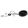 Kit bouchon chaînette pour bonde évier en inox
