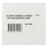 Clapet pour bonde de lavabo laiton design - réf. 0411885