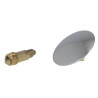 Clapet pour bonde de lavabo laiton design - réf. 0411883