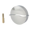 Volant seul, en ABS chromé, design WAVE, pour vidage baignoire EASYBAIN®