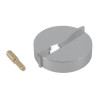 Volant seul, en ABS chromé, design WAVE, pour vidage baignoire EASYBAIN®