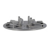 Capot métal chromé brillant pour TURBOFLOW ø90 mm