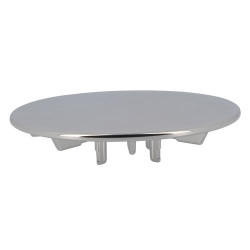 Capot métal chromé brillant pour TURBOFLOW ø90 mm