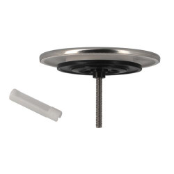 Clapet ø70 mm cache inox + embout