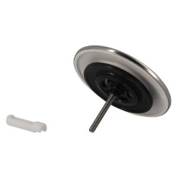 Clapet ø70 mm cache inox + embout
