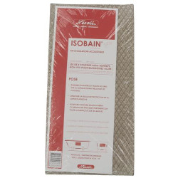 Jeu 4 plaques insonorisation pour baignoire acier