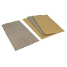 Jeu 4 plaques insonorisation pour baignoire acier