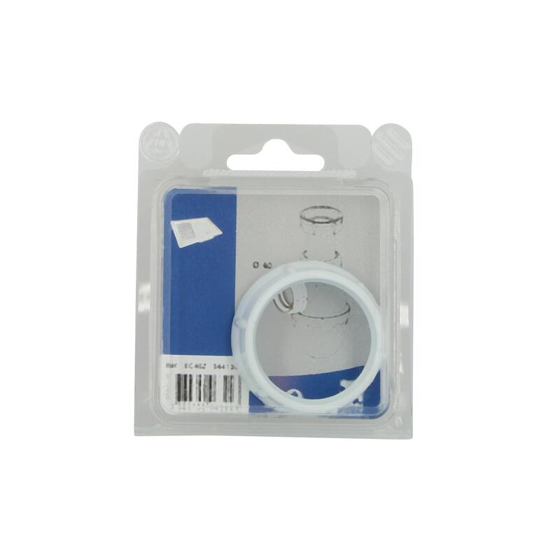 Ecrou de vidage pour évier, Ø 40 mm, blanc, en PVC