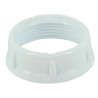 Ecrou de vidage pour évier, Ø 40 mm, blanc, en PVC