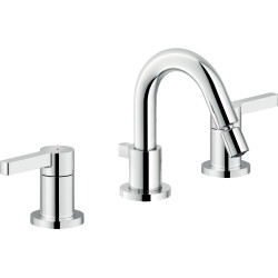 Mélangeur bidet 3 trous poignée T1 LIRA DIAMOND