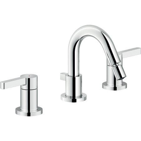 Mélangeur bidet 3 trous poignée T1 LIRA DIAMOND