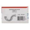 Siphon pour évier et baignoire forme "P", laiton, grand débit, Ø 40 mm