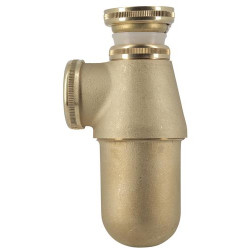 1052-siphon evier 1 1/2 laiton