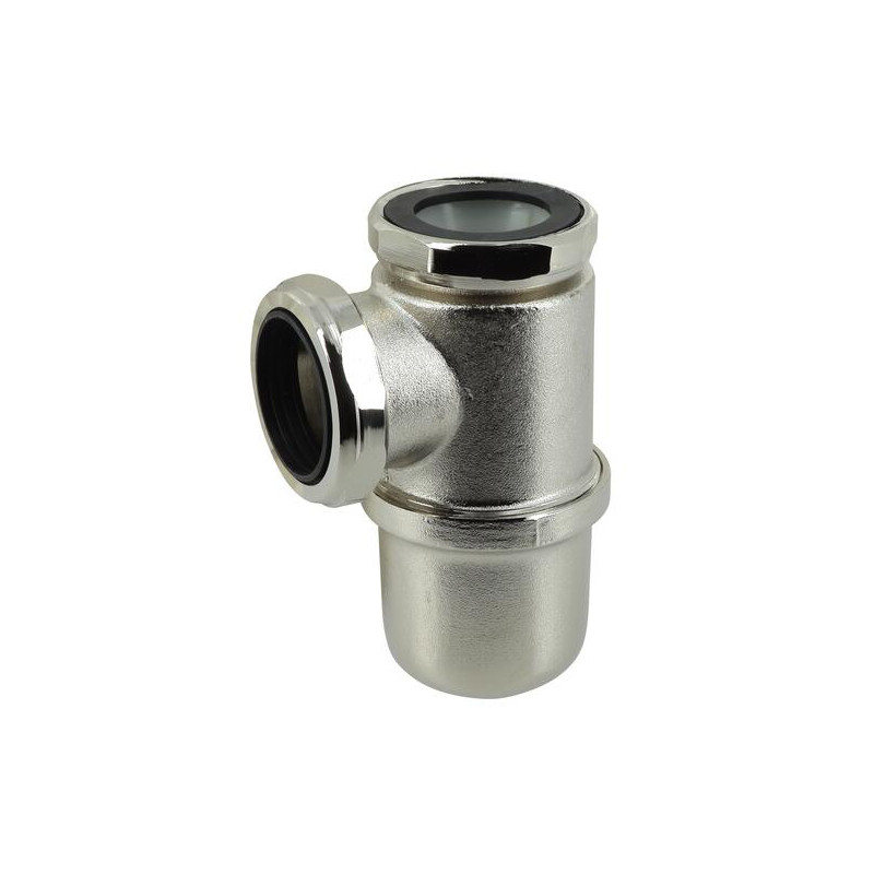 L2211-siphon lavabo 1 1/4 laiton chr mat