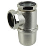 L2211-siphon lavabo 1 1/4 laiton chr mat