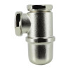 L2211-siphon lavabo 1 1/4 laiton chr mat