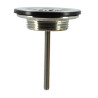 L2263-bonde grille d63 inox -corps laiton