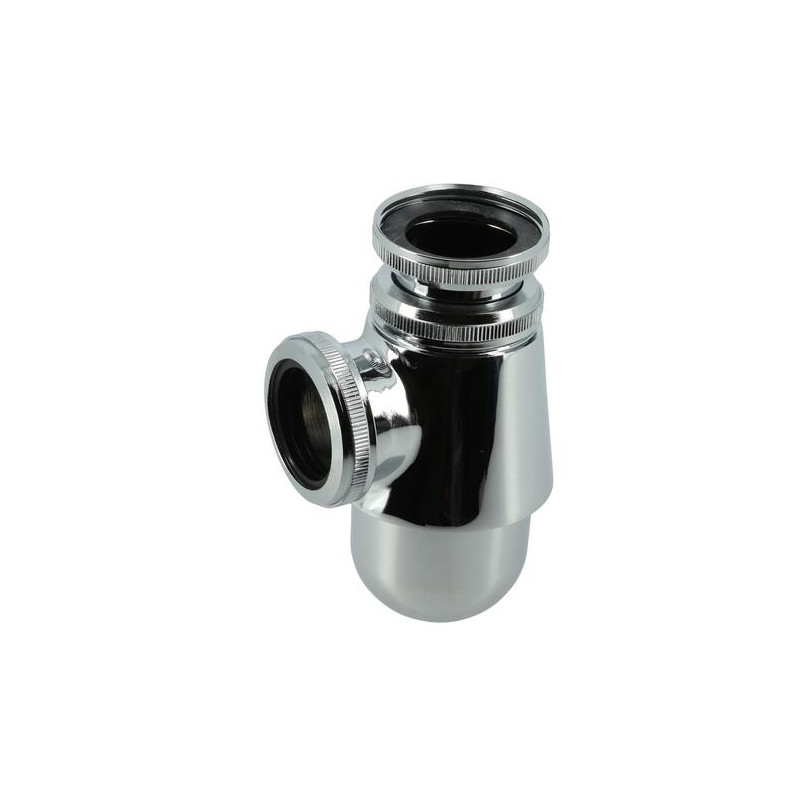 L2311-siphon lav/bidet lait. chr brillant