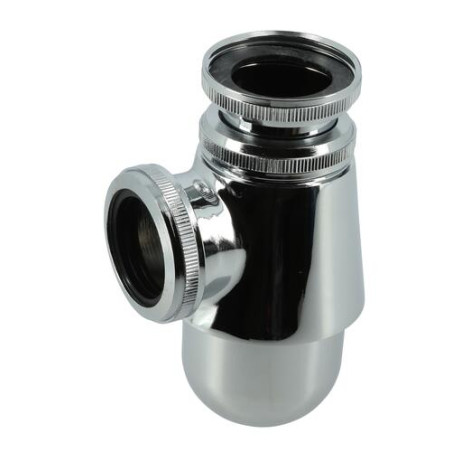 L2311-siphon lav/bidet lait. chr brillant