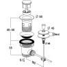 L3214-bonde auto l3212 chr brill+tirette
