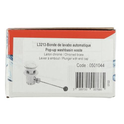 L3213-bonde lavab.auto.chr.av embout noir
