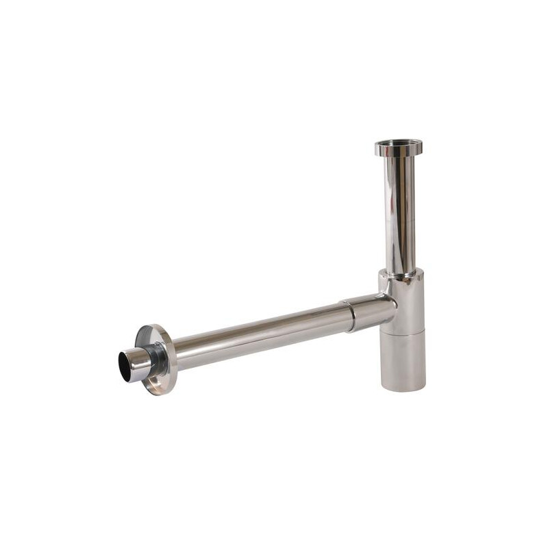 L3520-siphon lavabo design laiton chrome