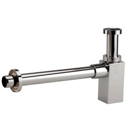 L3560-siphon lav.design lait.chr.carré