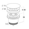 L32uf-bonde universelle capot fixe