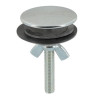 11c-cache trou lisse chrome