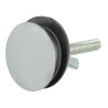 11c-cache trou lisse chrome